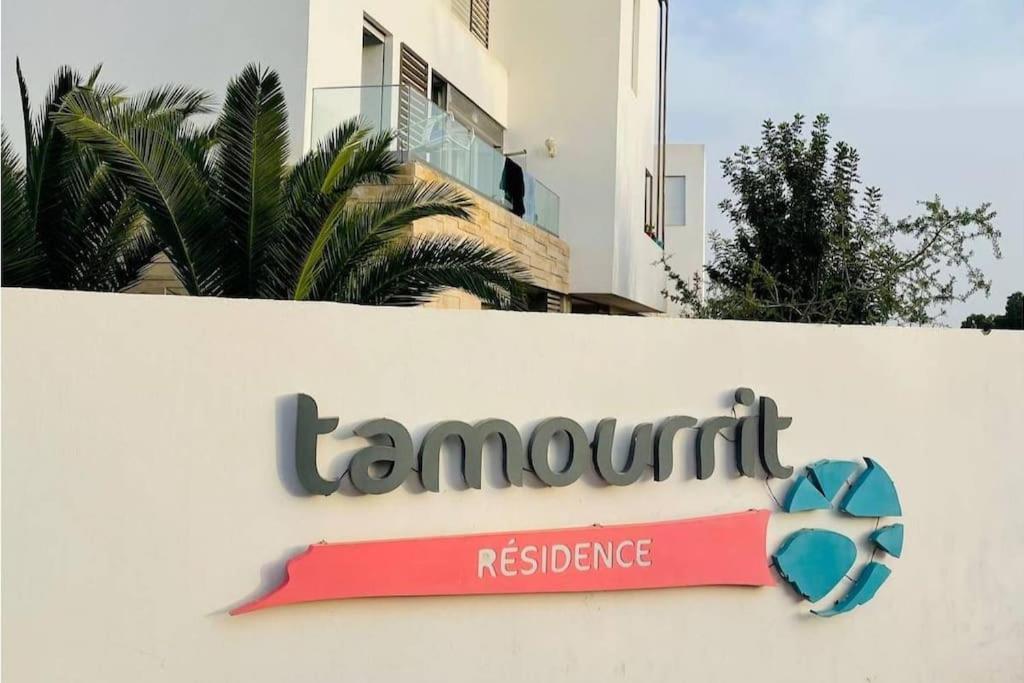Luxurious Golf & Sea View Beach Apartment With Pool Access - Tamourrit, Taghazout Bay Extérieur photo