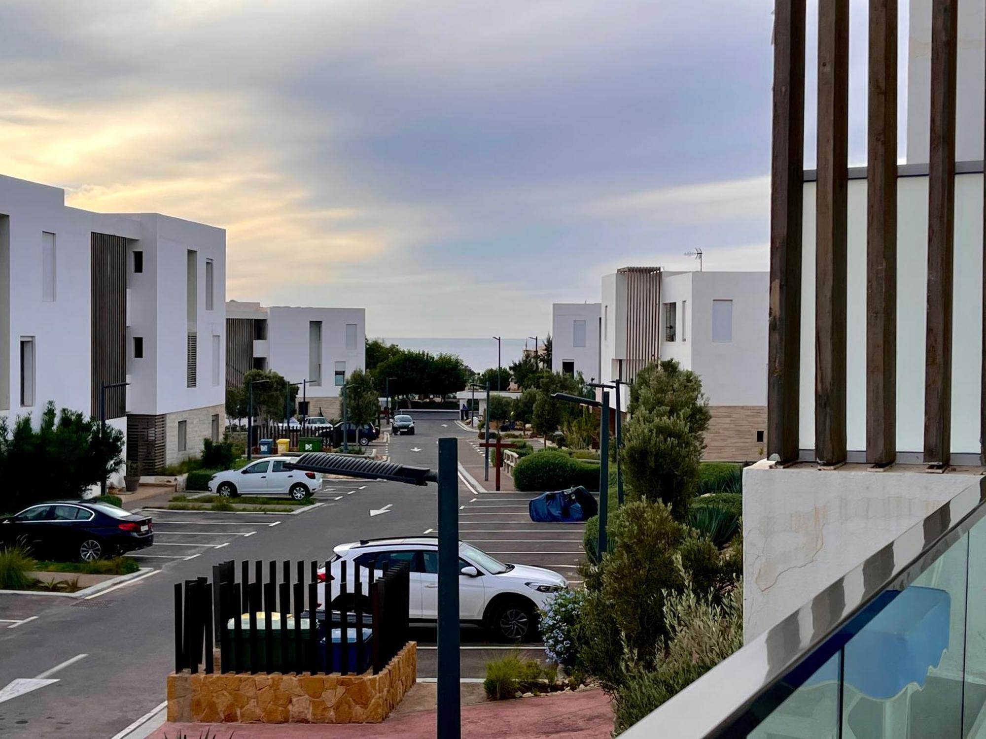 Luxurious Golf & Sea View Beach Apartment With Pool Access - Tamourrit, Taghazout Bay Extérieur photo
