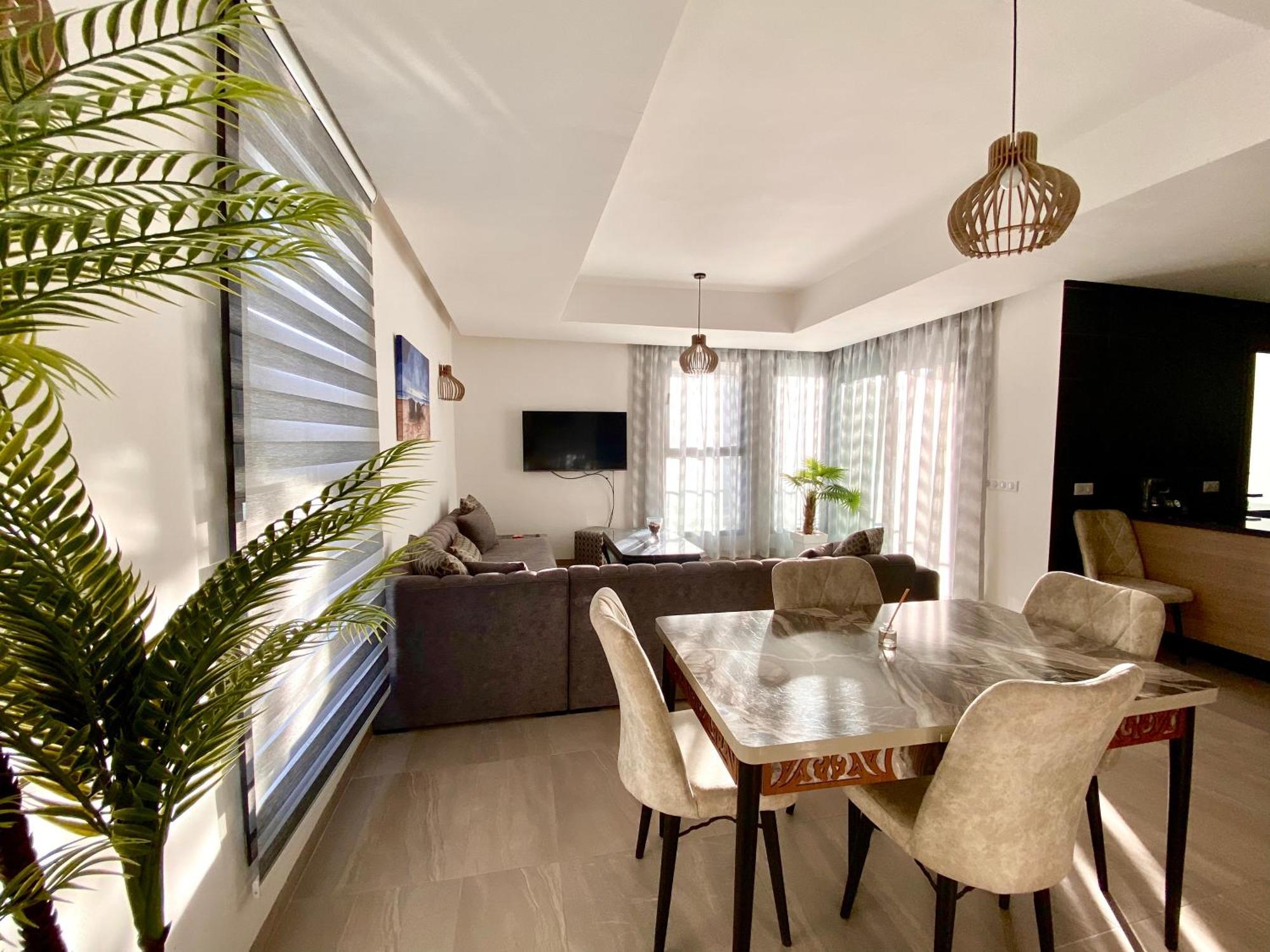 Luxurious Golf & Sea View Beach Apartment With Pool Access - Tamourrit, Taghazout Bay Extérieur photo