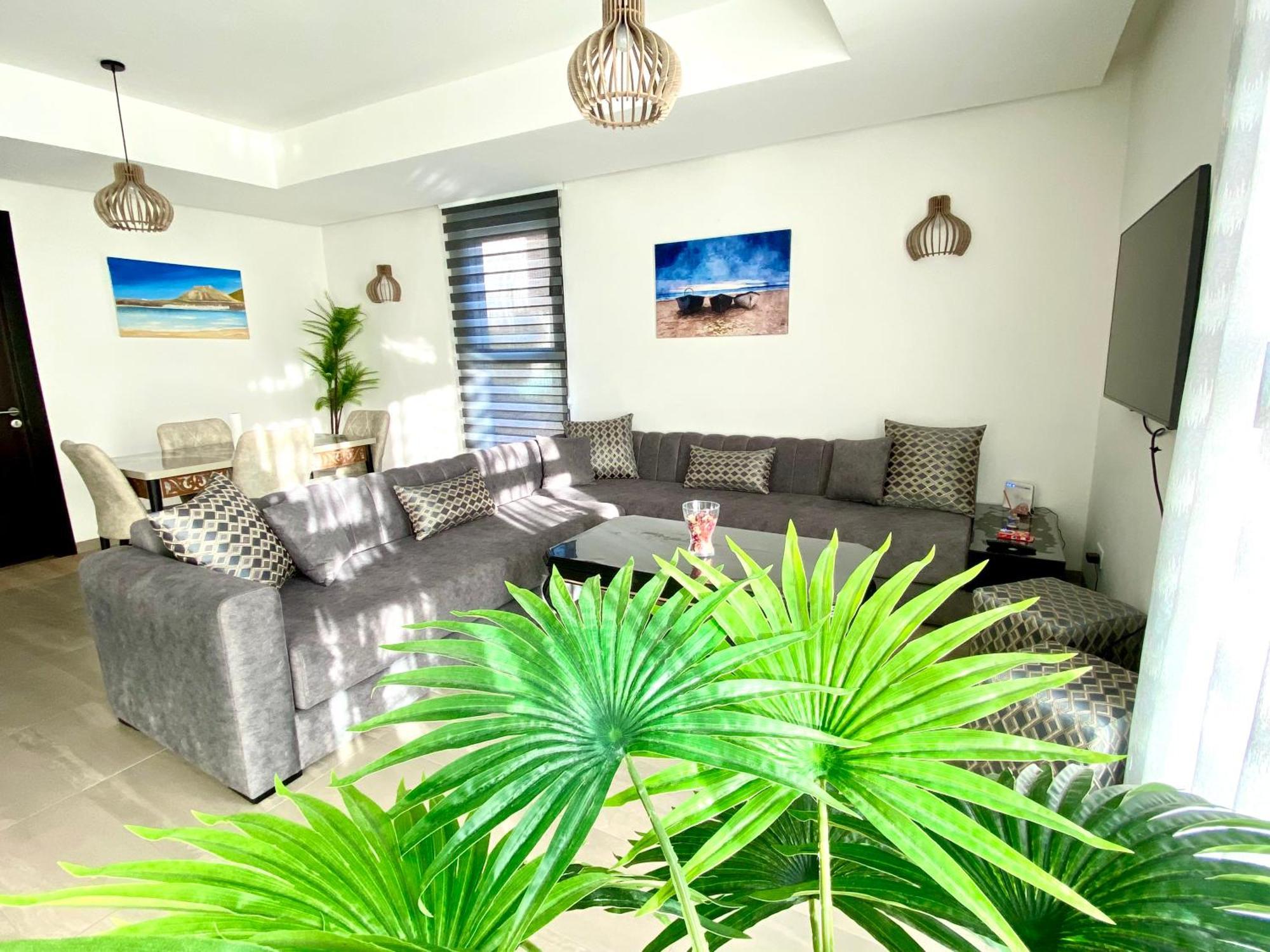 Luxurious Golf & Sea View Beach Apartment With Pool Access - Tamourrit, Taghazout Bay Extérieur photo