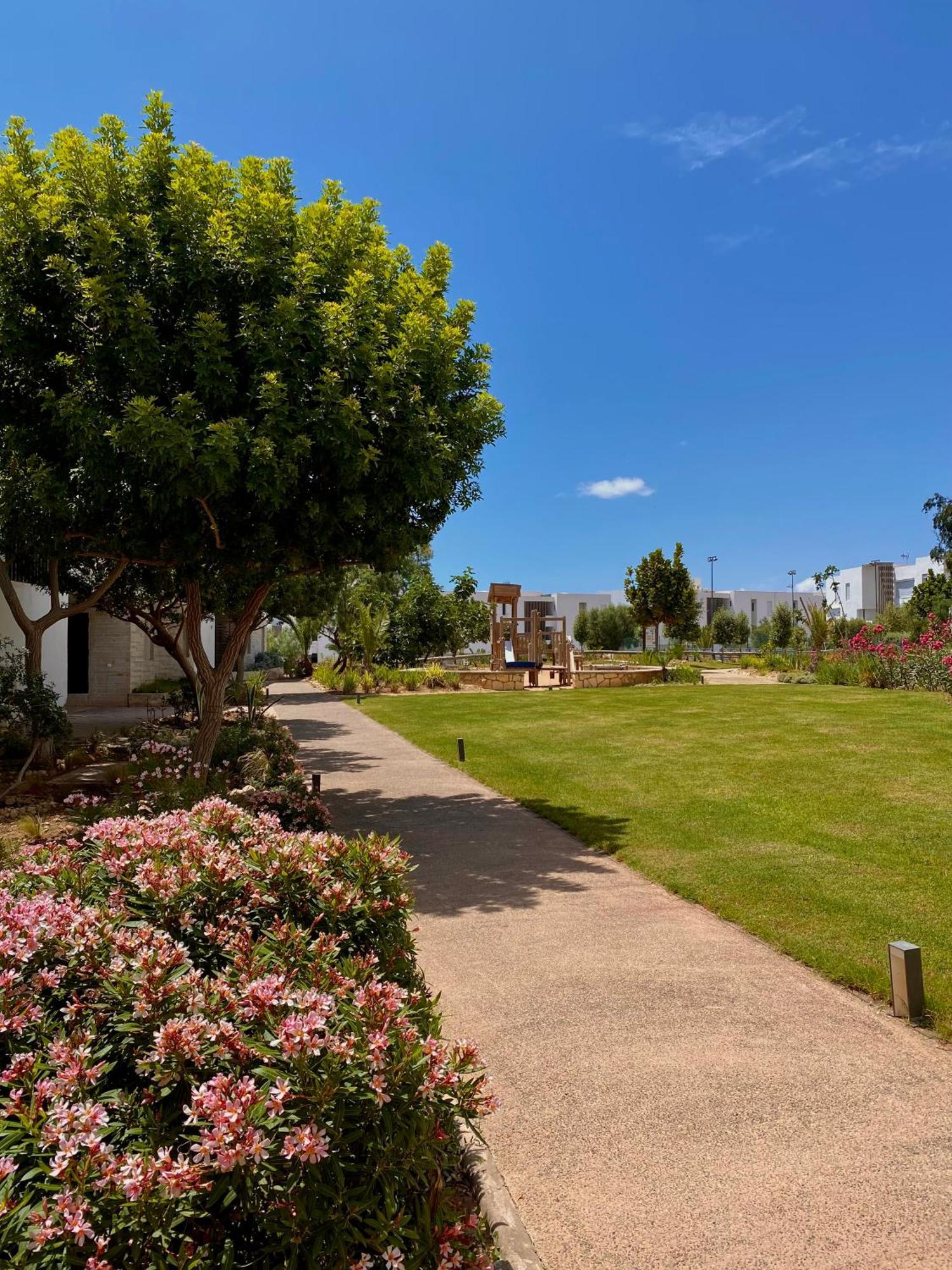 Luxurious Golf & Sea View Beach Apartment With Pool Access - Tamourrit, Taghazout Bay Extérieur photo